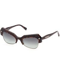 DSquared² - Dq0367 Dalia 52P Outlet Sunglasses Acetate Geometric Normal Shaded - Lyst
