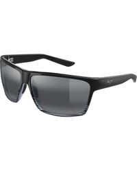 Maui Jim - Mj0839S 001 Occhiali Da Sole Iniettato Grigio Squadrata - Lyst