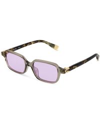 Furla - Sfu971 098Z Sunglasses Acetate Squared Normal - Lyst