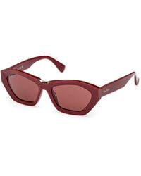 Max Mara - Mm0169 Kate 69S Sunglasses Acetate Geometric Normal - Lyst