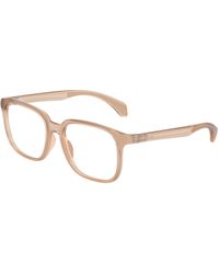 Moncler - Me3003 5011 Optical Frames Injected Transparent Squared Normal - Lyst