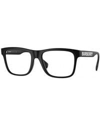 Burberry - Be2353 Carter 3464 Optical Frames Nylon Transparent Squared Normal - Lyst