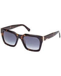 Guess - Gu00172 52W Sunglasses Acetate Squared Normal - Lyst