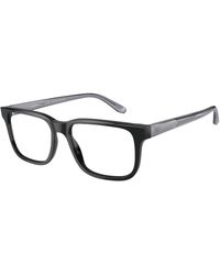 Emporio Armani - Ea3218 5017 Optical Frames Acetate Squared Normal - Lyst