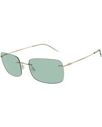 Giorgio Armani - Ar1512M 30022A Sunglasses Metal Pillow Normal - Lyst