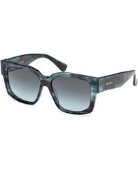 Max Mara - Mm0145 Glimpse-7 98P Sunglasses Acetate Round Normal - Lyst