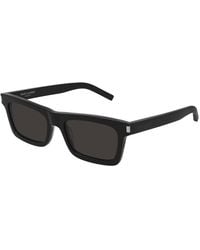 Saint Laurent - Sl 461 Betty 001 Sunglasses Acetate Squared Normal - Lyst