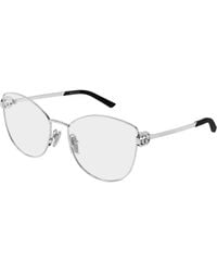 Gucci - Gg2049O 003 Optical Frames Metal Transparent Butterfly - Lyst