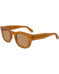Calvin Klein - Ckj25601S 201 Sunglasses Acetate Geometric Normal - Lyst