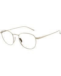 Giorgio Armani - Ar5148T 3384 Optical Frames Titanium Pantos Normal - Lyst