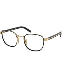 Prada - Pr D50V 5Ak1O1 Optical Frames Metal Transparent Pantos Normal - Lyst