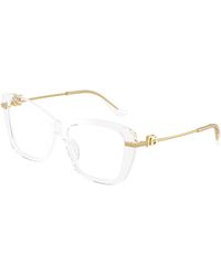 Dolce & Gabbana - Dg3439 3133 Optical Frames Acetate Squared Normal - Lyst