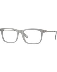 Burberry - Be2384 4091 Optical Frames Acetate Transparent Squared Normal - Lyst