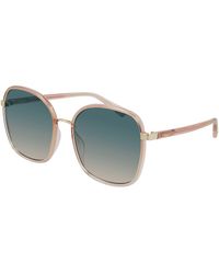 Chloé - Ch0031S 004 Sunglasses Injected Squared Shaded - Lyst