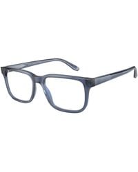 Emporio Armani - Ea3218 5017 Optical Frames Acetate Squared Normal - Lyst
