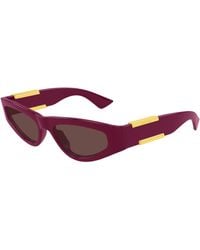 Bottega Veneta - Bv1407S 004 Sunglasses Bio-Injected Cat Eye - Lyst
