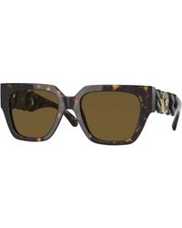 Versace - Ve4409 108/73 Sunglasses Acetate Squared Normal - Lyst