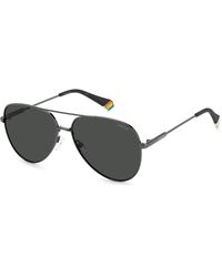 Polaroid - Pld 6187/S Kj1/M9 Sunglasses Metal Pilot Polarized - Lyst
