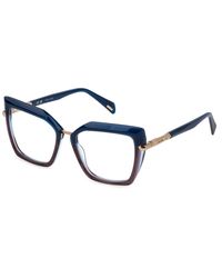 Police - Vplp54 Mermaid 6 Donna 05Gp Optical Frames Metal Geometric - Lyst