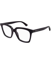 McQueen - Am0513O 006 Optical Frames Acetate Transparent Cat Eye - Lyst