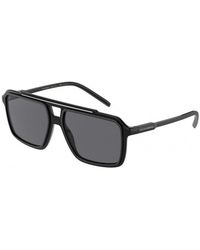 Dolce & Gabbana - Dg6147 501/81 Sunglasses Plastic Squared Polarized - Lyst