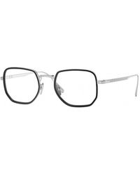 Persol - Po5006Vt 8006 Optical Frames Titanium Geometric - Lyst