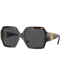 Versace - Ve4453 108/87 Sunglasses Injected Squared Normal - Lyst