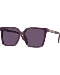 Burberry - Be4411D 34001A Sunglasses Acetate Squared Normal - Lyst