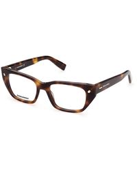 DSquared² - Dq5316 052 Optical Frames Outlet Acetate Cat Eye - Lyst