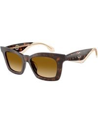 Giorgio Armani - Ar8235U 62312L Sunglasses Acetate Butterfly Normal Shaded - Lyst