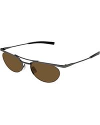 Saint Laurent - Sl 862 003 Sunglasses Metal Round - Lyst