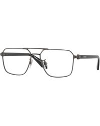 Burberry - Be1395D 1316 Optical Frames Metal Geometric Normal - Lyst