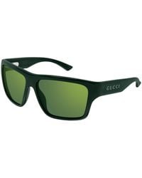 Gucci - Gg2239S 003 Sunglasses Injected Geometric Mirrored - Lyst