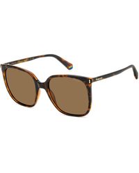 Polaroid - Pld 6218/S 086/Sp Sunglasses Plastic Squared Polarized - Lyst