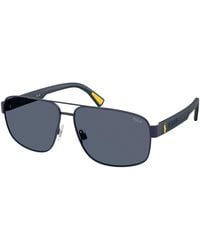 Polo Ralph Lauren - Ph3165 939487 Sunglasses Metal Pilot Normal - Lyst