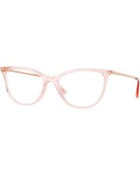 Vogue Eyewear - Vo5239 2939 Optical Frames Injected Transparent Cat Eye Normal - Lyst