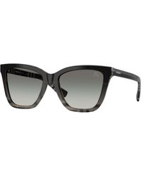 Burberry - Be4470 420011 Sunglasses Acetate Squared Normal Shaded - Lyst