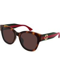 Gucci - Gg1866Sk 002 Sunglasses Acetate Butterfly - Lyst