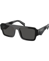 Prada - Pr A05S 16K08Z Sunglasses Acetate Squared Normal - Lyst