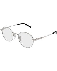 Gucci - Gg2004Oa 003 Optical Frames Metal Transparent Round - Lyst