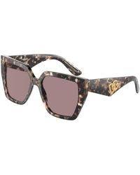 Dolce & Gabbana - Dg4438 34387N Sunglasses Acetate Squared Normal - Lyst
