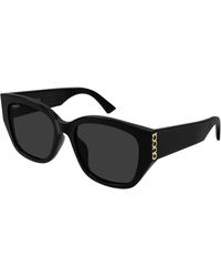 Gucci - Gg2043Sa 001 Sunglasses Acetate Round - Lyst