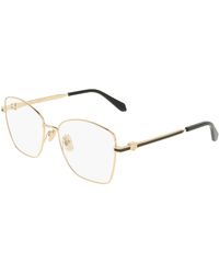 Ferragamo - Sf2242 712 Optical Frames Metal Squared Normal - Lyst