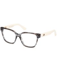 Guess - Gu50381 20 Optical Frames Acetate Squared Normal - Lyst
