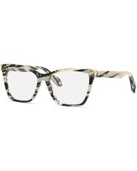 Roberto Cavalli - Vrc101M 0Ahh Optical Frames Acetate Butterfly - Lyst