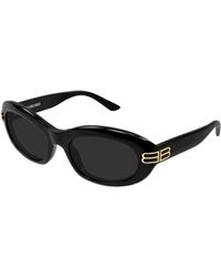 Balenciaga - Bb0431S 001 Sunglasses Acetate Round - Lyst
