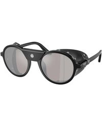 Polo Ralph Lauren - Ph4216Qu 50016G Sunglasses Injected Round Mirrored - Lyst