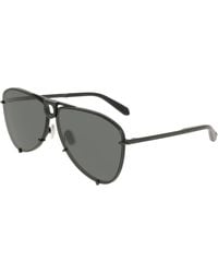 Ferragamo - Sf346S 2 Sunglasses Metallo Grigio Pilot Normal - Lyst