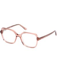 Guess - Gu50164 059 Optical Frames Acetate Squared Normal - Lyst