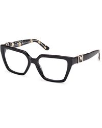 Guess - Gm50028 001 Optical Frames Acetate Squared Normal - Lyst